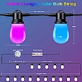 outdoor bulb string light